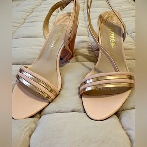 Andrea Elegant Pink Strappy Heels - New